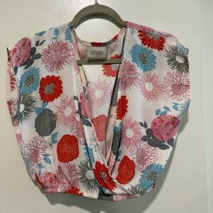 LucyLove floral crop top